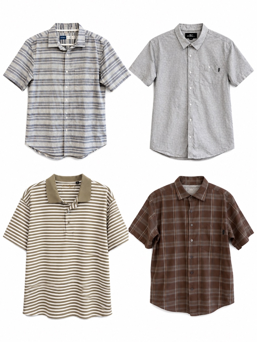 4 Piece Bundle O’Neill Old Navy Redlands Ben Hogan Shirts – Medium GUC/EUC